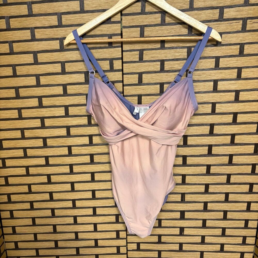 Calvin Klein Pink‎ And Purple Ombré One Piece Swimsuit Size 8